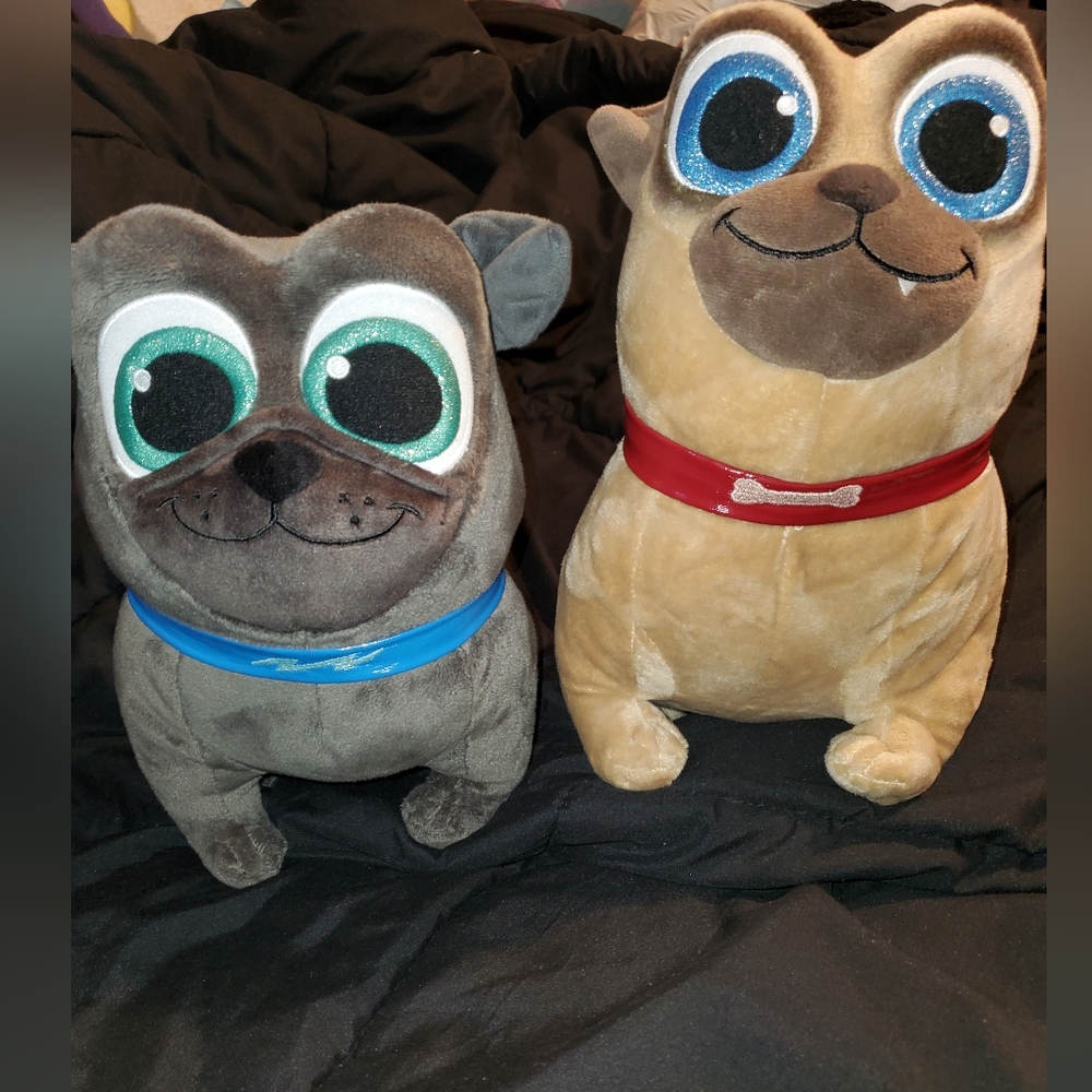 Disney's PUPPY DOG PALS plushies